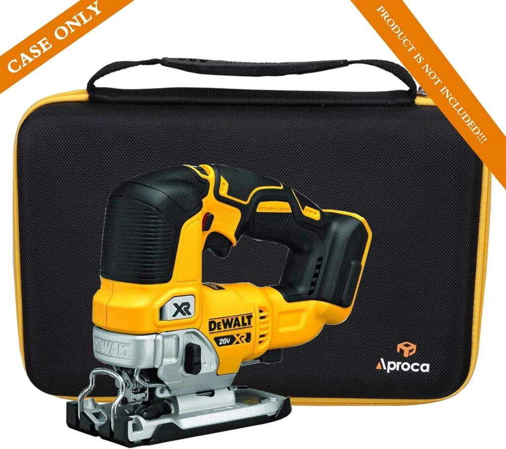 Aproca Hard Storage Travel Carrying Case for DEWALT 20V MAX XR Jig Saw (DCS334B)