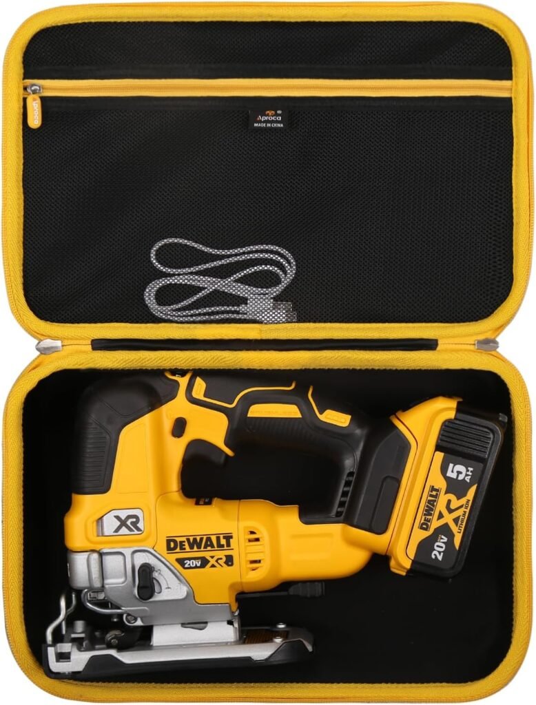 Aproca Hard Storage Travel Carrying Case for DEWALT 20V MAX XR Jig Saw (DCS334B)