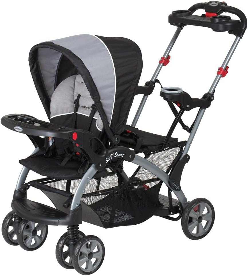 Baby Trend Sit N Stand Ultra Tandem Stroller, Phantom