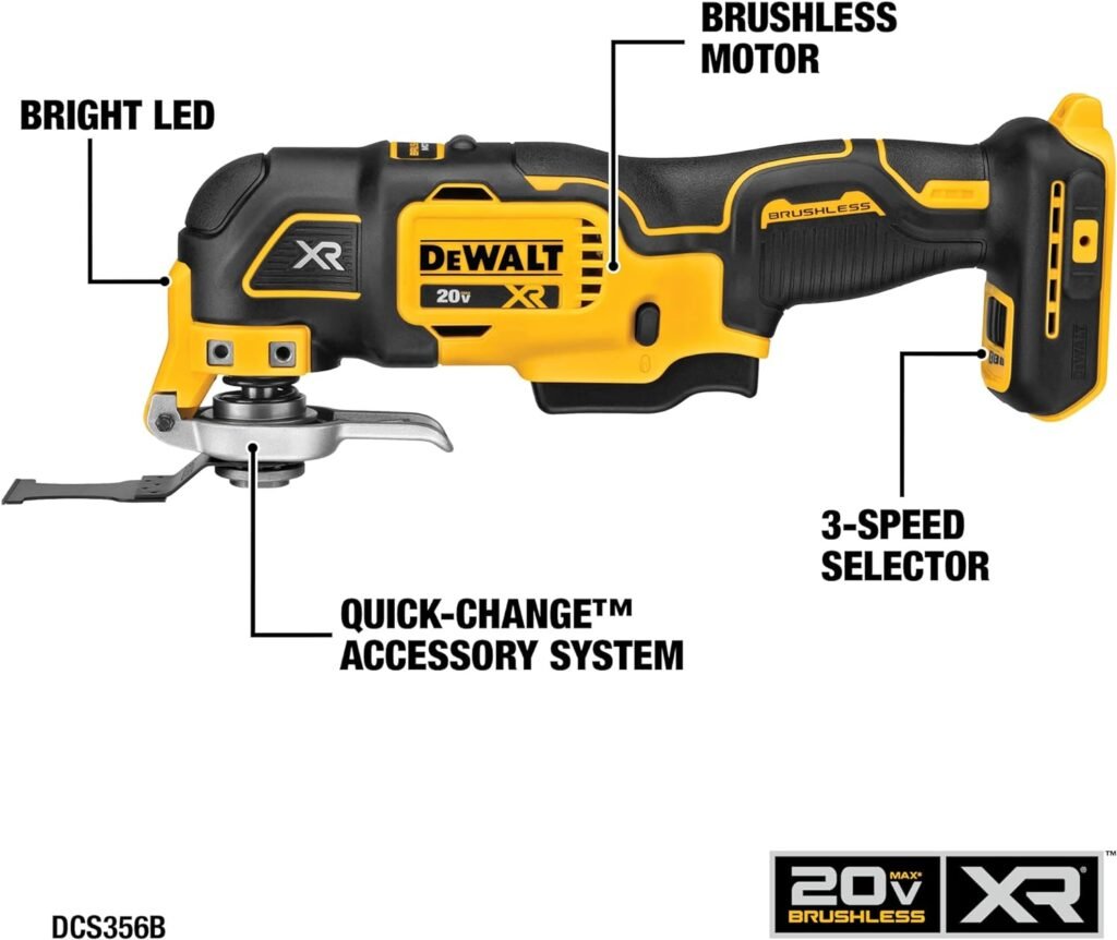 DEWALT 20V MAX* Cordless Drill Combo Kit , 7-Tool (DCK771D1M1)