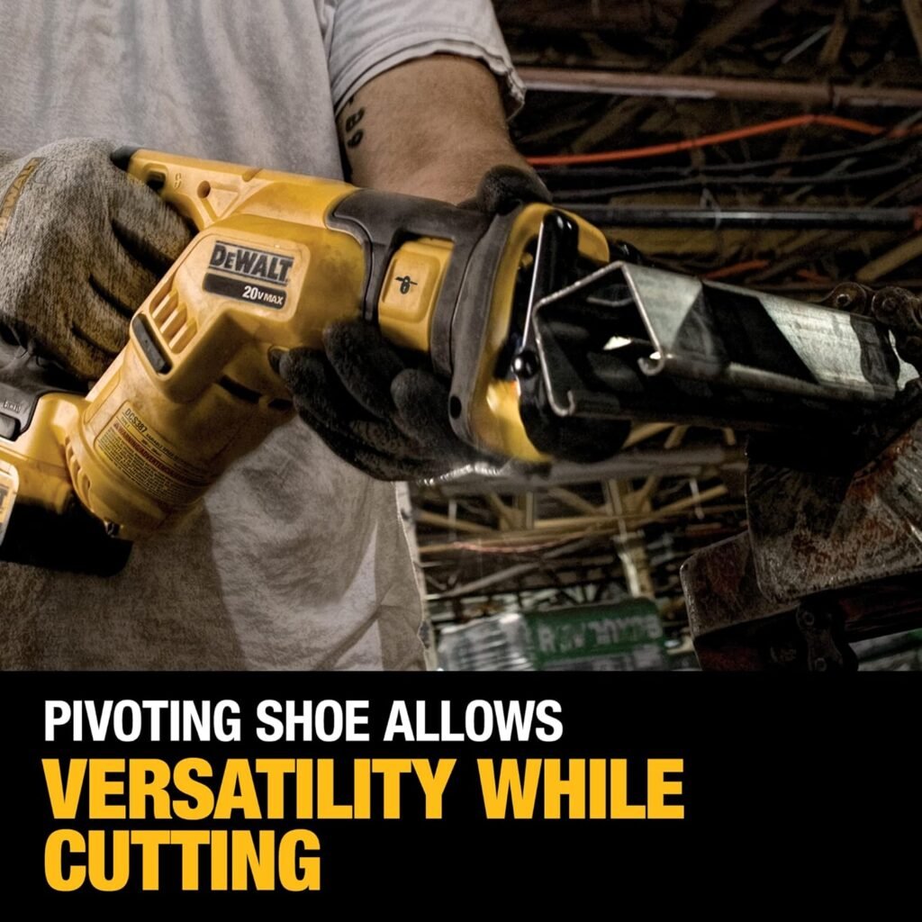 DEWALT 20V MAX* Cordless Reciprocating Saw Kit, Compact, 2-Amp Hour (DCS387D1)