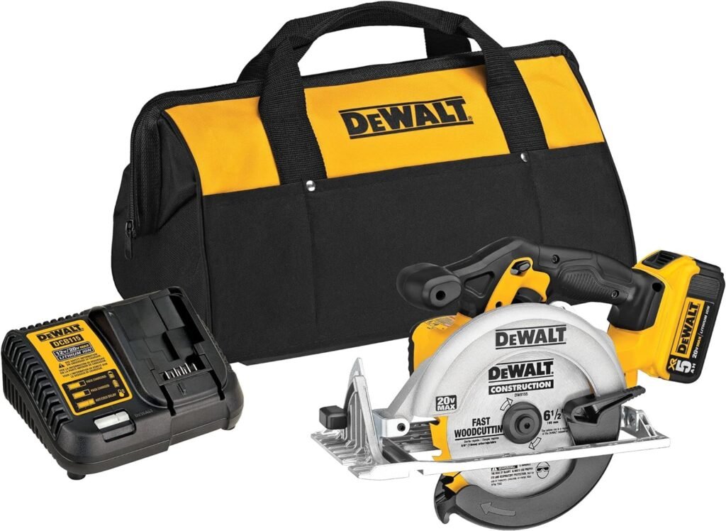 DEWALT 20V MAX Portable Band Saw Kit, Cordless (DCS371P1)