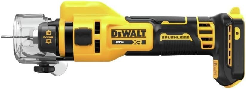 DEWALT 20V MAX* XR Brushless Drywall Cut-Out Tool (Tool Only) (DCE555B)