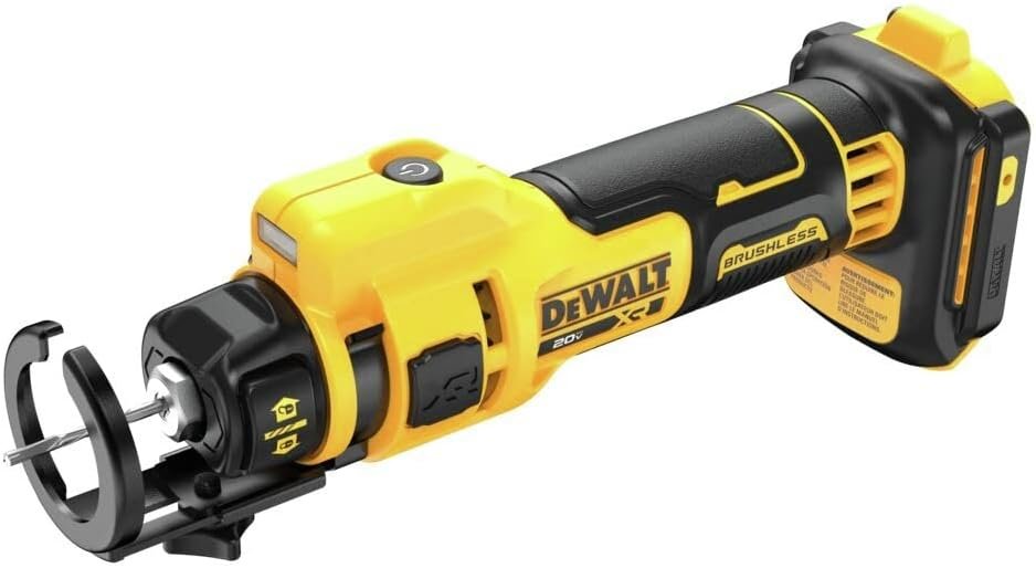 DEWALT 20V MAX* XR Brushless Drywall Cut-Out Tool (Tool Only) (DCE555B)