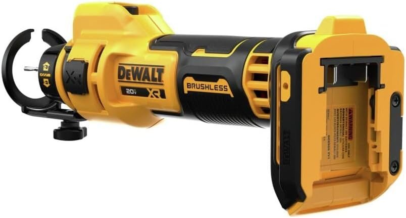 DEWALT 20V MAX* XR Brushless Drywall Cut-Out Tool (Tool Only) (DCE555B)