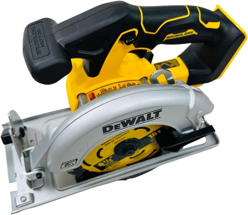 DEWALT DCS566 20V Cordless Brushless 6.5 Circular Saw (Tool Only) (DCS566B-NBX)