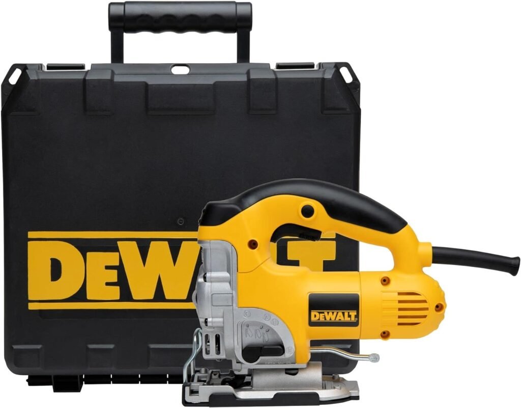 DEWALT Jig Saw, 3,100 SPM Speed, Corded, 6.5 Amp (DW331K)