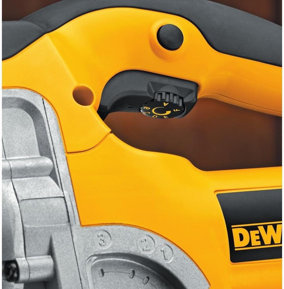 DEWALT Jig Saw, 3,100 SPM Speed, Corded, 6.5 Amp (DW331K)