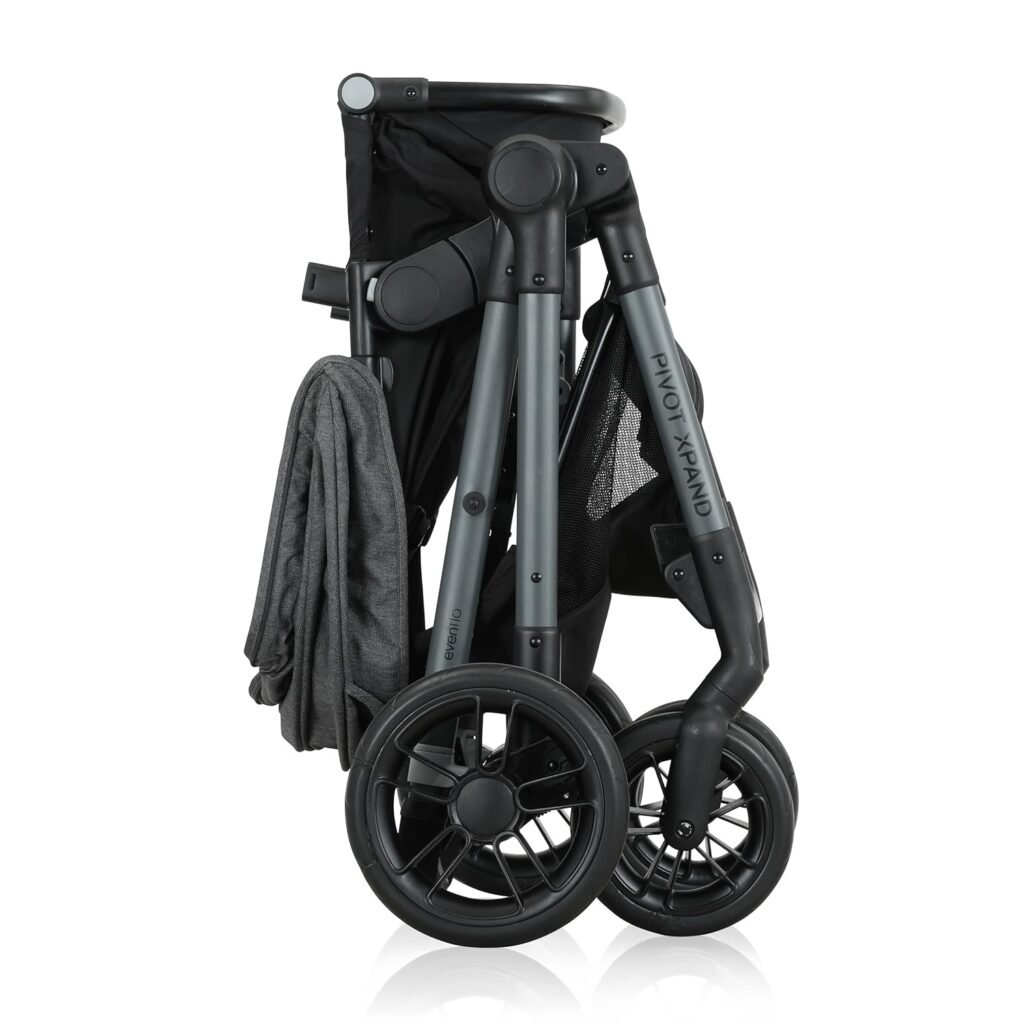 Evenflo Pivot Xpand Modular Travel System with SafeMax Infant Car Seat