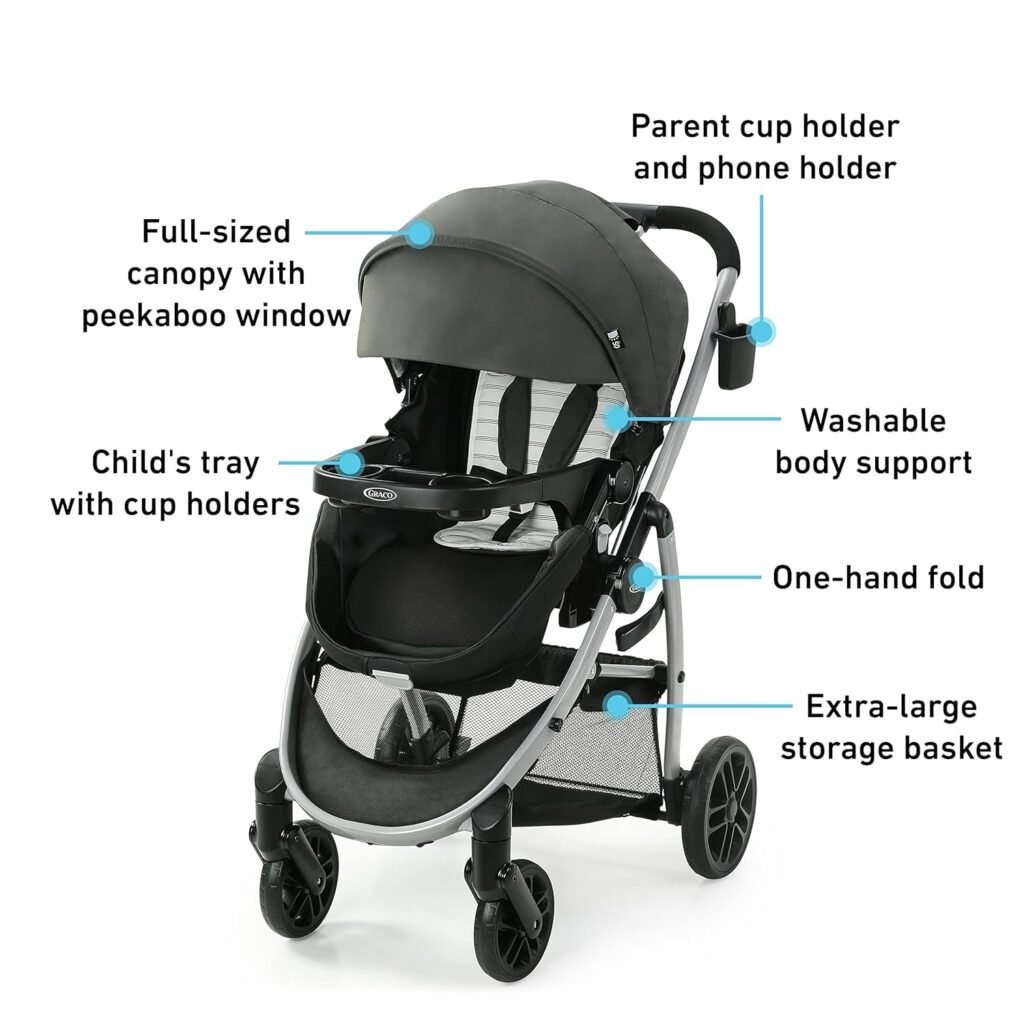 Graco Modes Pramette DLX Stroller, Hamilton