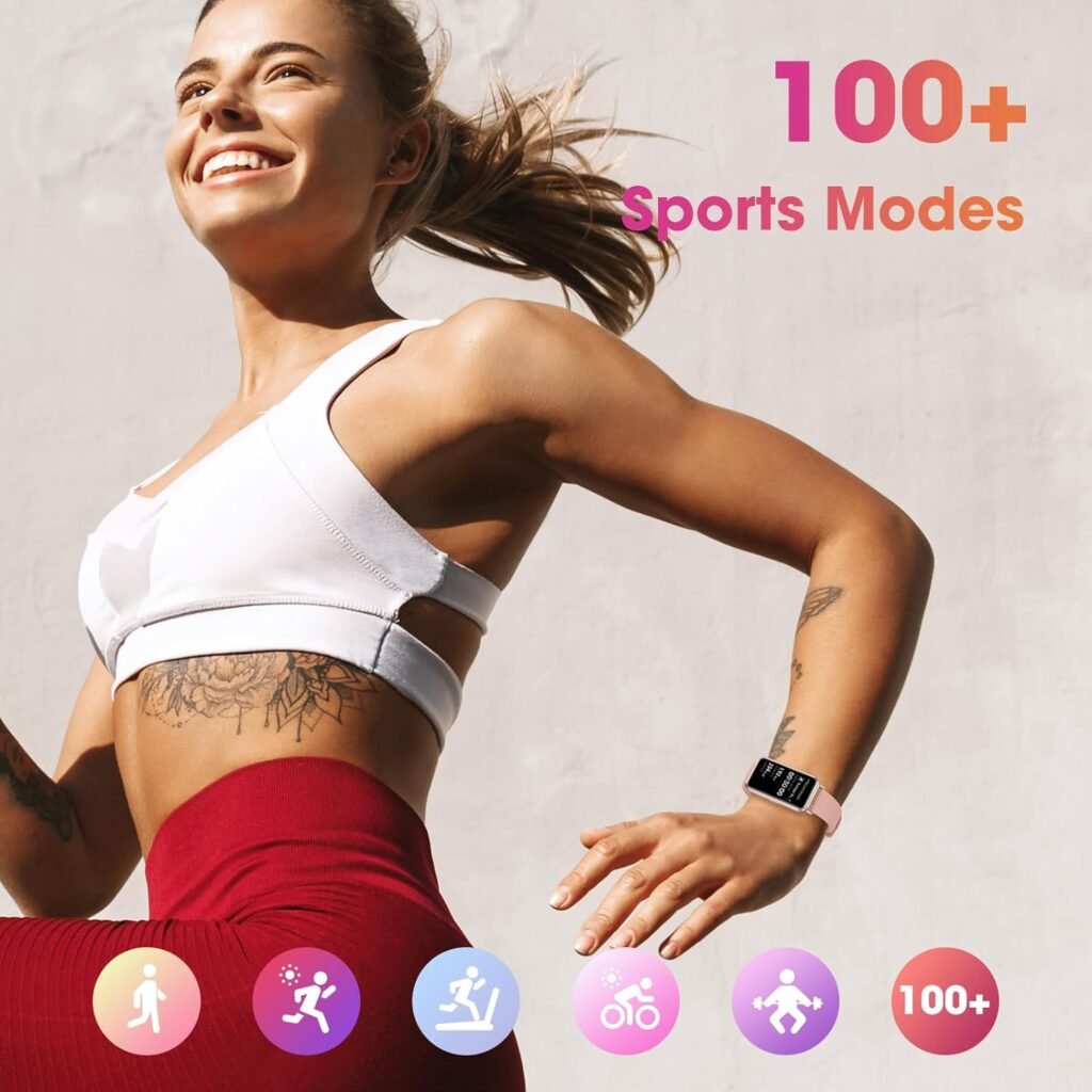 KALOC Fitness Tracker for Women Men, 1.58 Smart Watch AMOLED Screen, 14-Day Long Battery Life, 50M Waterproof Activity Tracker, Blood Oxygen, Heart Rate, Step Tracker Compatible with Android iOS